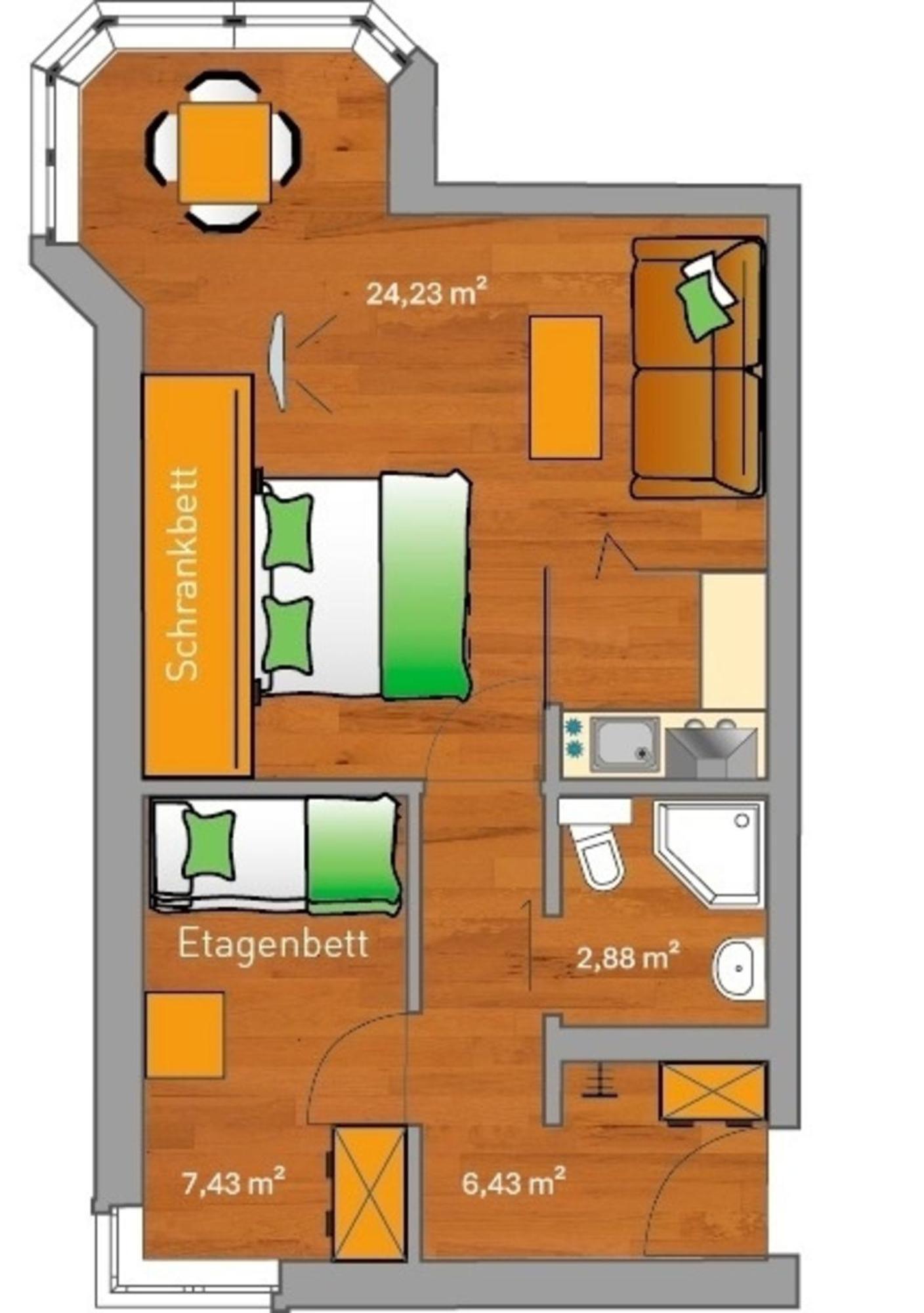 Ancora Marina Haus 1 Nr 01, Typ 1 Apartment Neustadt in Holstein Exterior photo